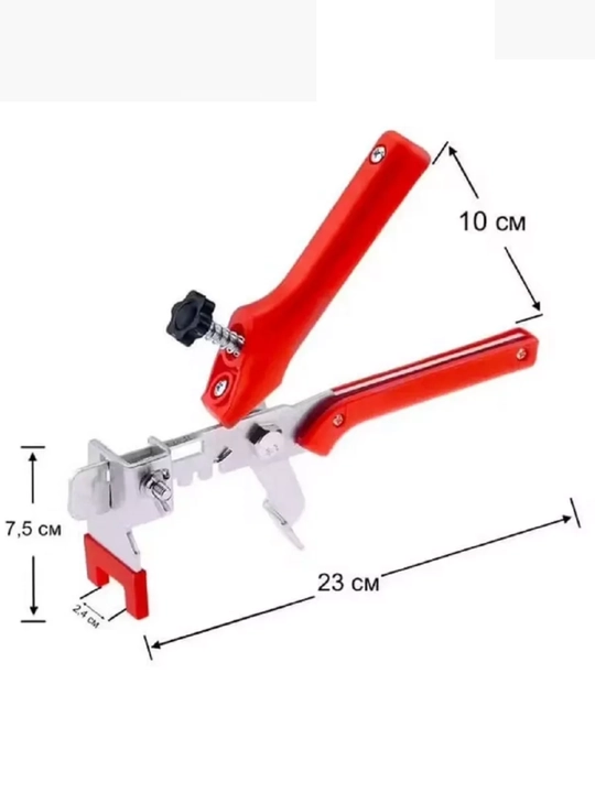 SVP plitkani tekislash tizimi uchun qisqichlar, 8–12 mm plitkalar uchun