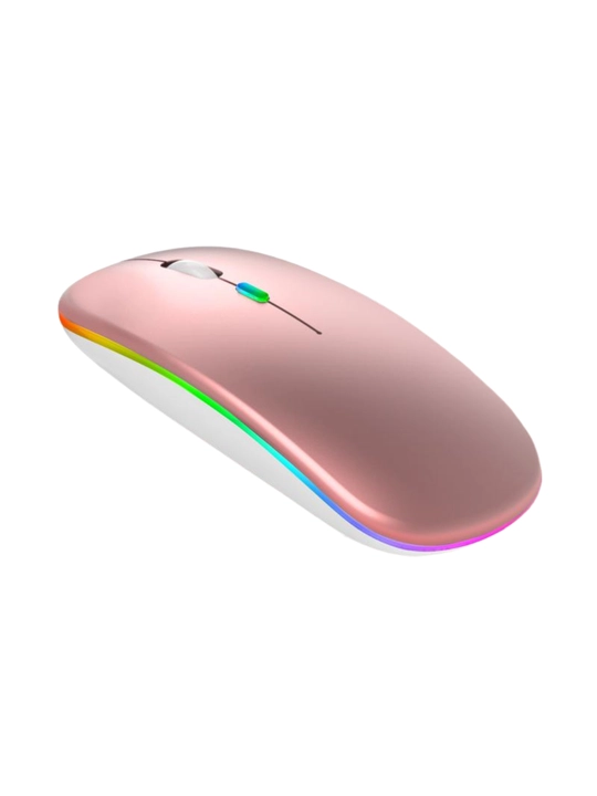Simsiz sichqoncha, shovqinsiz,quvatlash bilan,Bluetooth USB adapteri va RGB