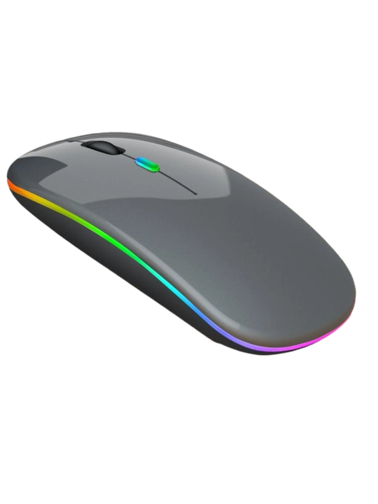 Simsiz sichqoncha, shovqinsiz,quvatlash bilan,Bluetooth USB adapteri va RGB