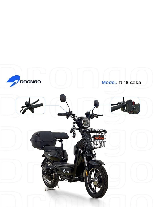 Электроскутер Drongo, модель: R - 16 saka