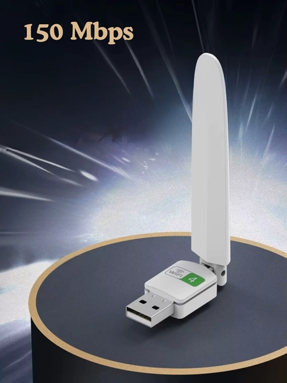 Wi-Fi адаптер Alfa через USB – для компьютера и ноутбука, с мощной антенной