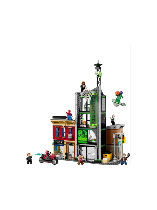 Конструктор LEGO Marvel Человек-паук против Озкорп 76324, 808 деталей