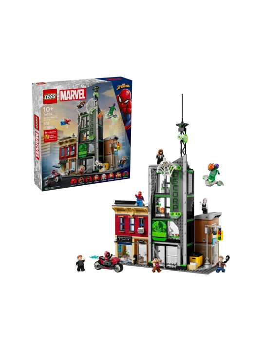 LEGO Marvel «Oskorpga qarshi O‘rgimchak-odam» 76324, 808 ta detal - 