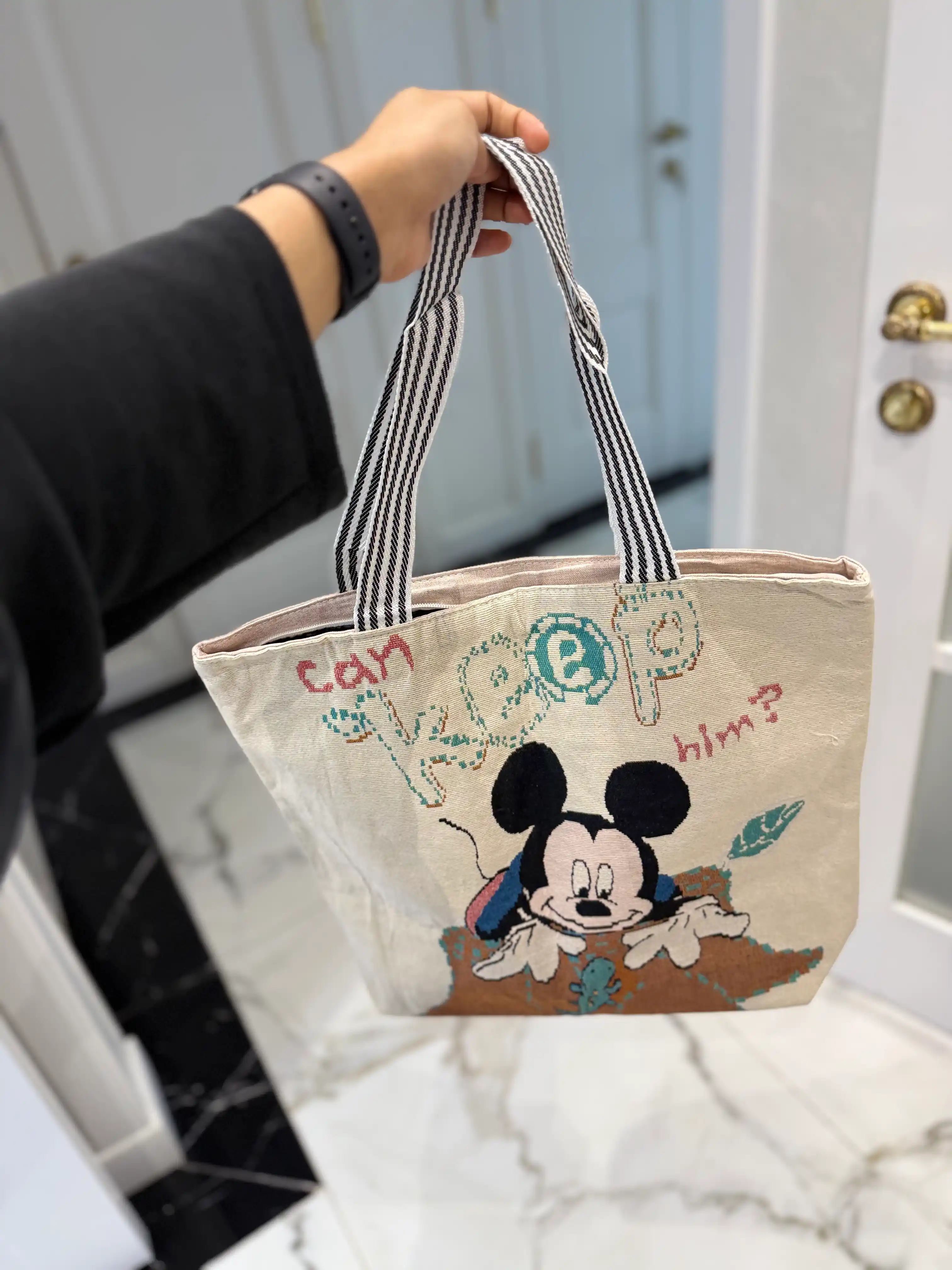 Шоппер «Mickey Style» + в подарок СПФ крем и маска для лица