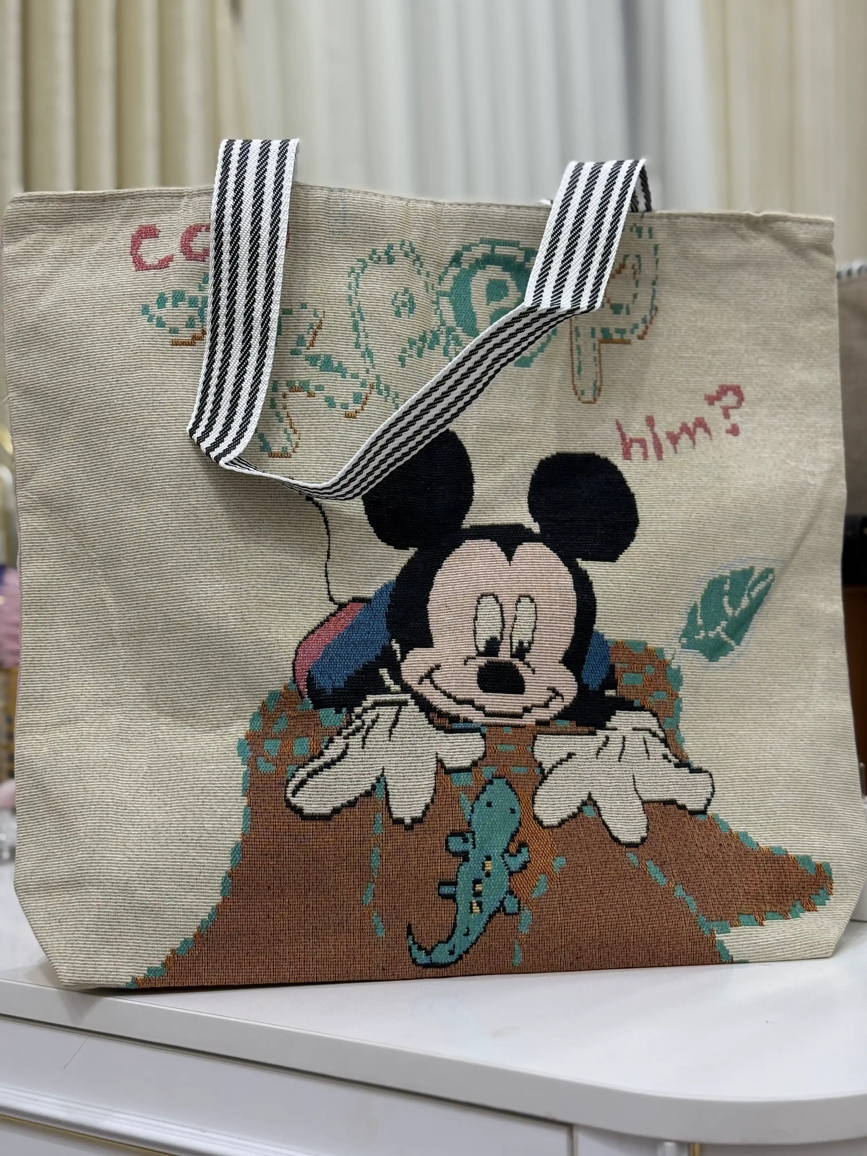 Шоппер «Mickey Style» + в подарок СПФ крем и маска для лица
