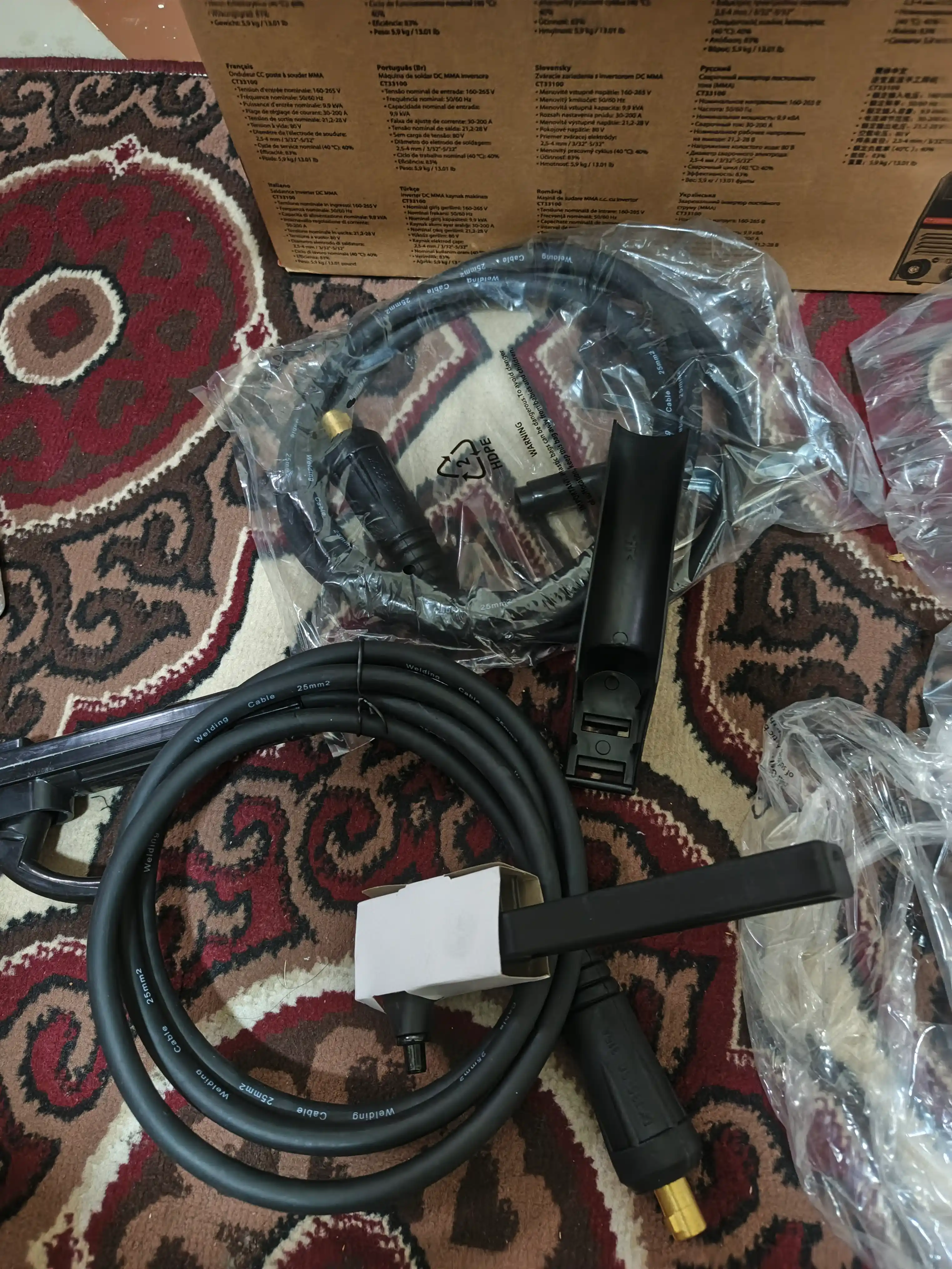Сварочный аппарат CROWN CT33100, 200A/5