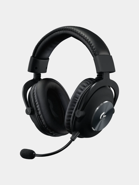 Наушники Logitech G Pro X Wired, проводные, с микрофоном, игровой отличное [981-000817] - 