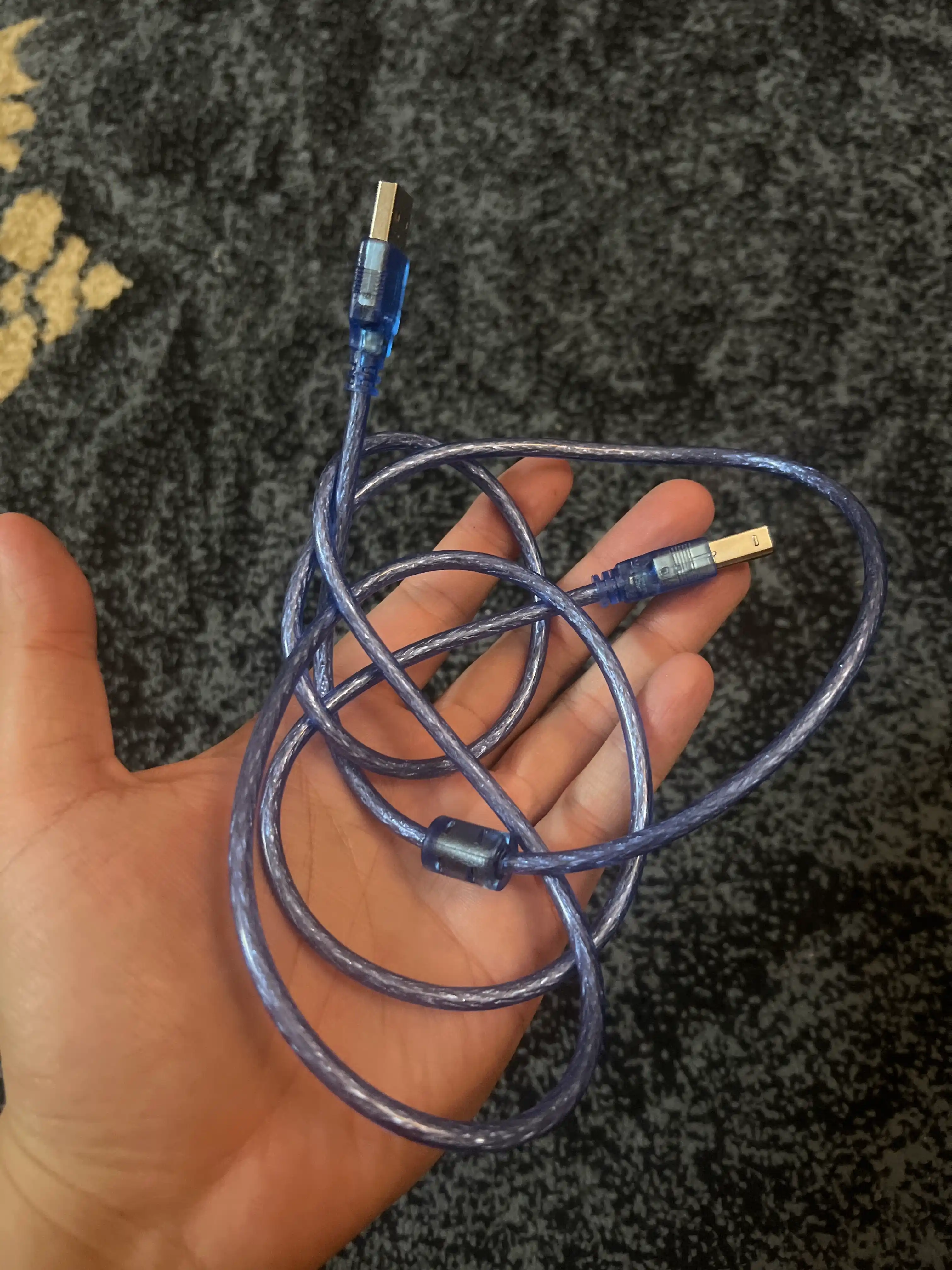 USB кабель для принтера, сканера, универсальный Epson, Canon, HP, Brother, 1.5 м