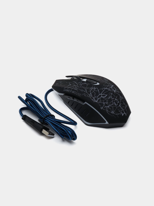 RGB kompyuter o'yin sichqonchasi, 1600 dpi