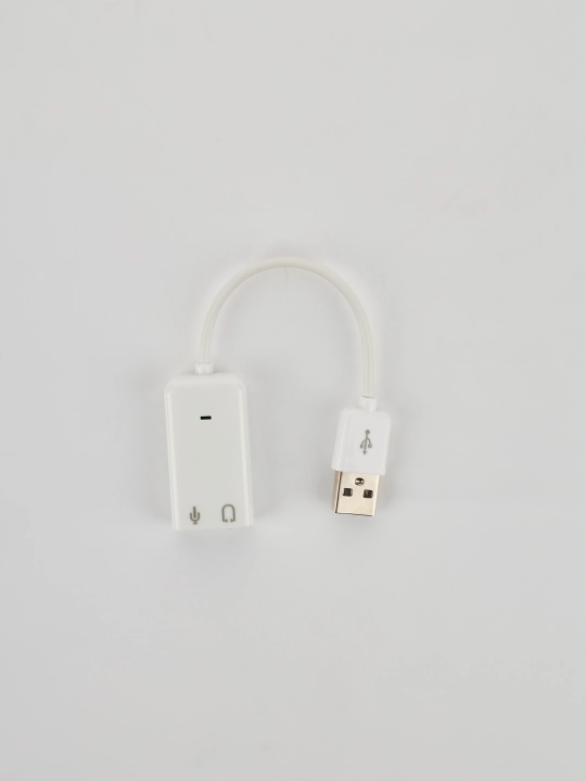 Tovush kartasi, tashqi, 7.1, USB, kompyuter va noutbuk uchun kanal, mikrofon va AUX