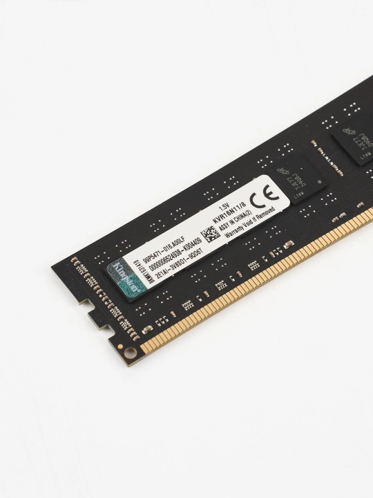 Operativ xotira DDR3 1600 MHz, 8 GB, Kingston, qora rang