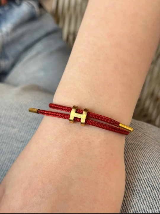 Браслет Hermes, браслет для женщин и девочек, безразмерная бужитерия