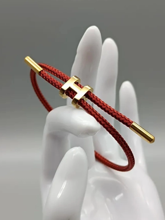 Браслет Hermes, браслет для женщин и девочек, безразмерная бужитерия