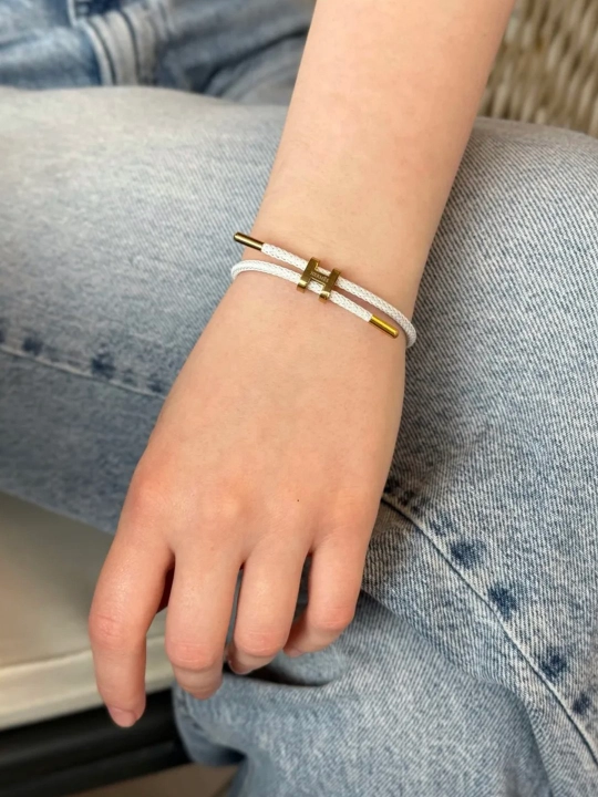 Браслет Hermes, браслет для женщин и девочек, безразмерная бужитерия