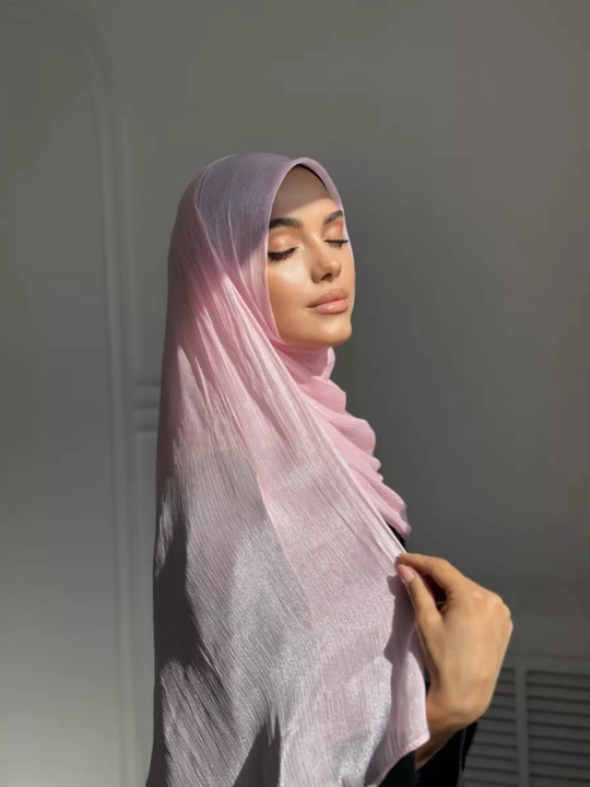 Organza sharf ayollar uchun, o'lchami 175x75 sm