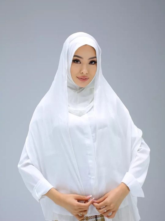 Organza sharf ayollar uchun, o'lchami 175x75 sm