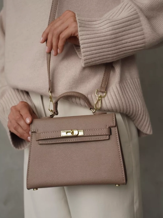 Женская мини сумка в стиле Hermes