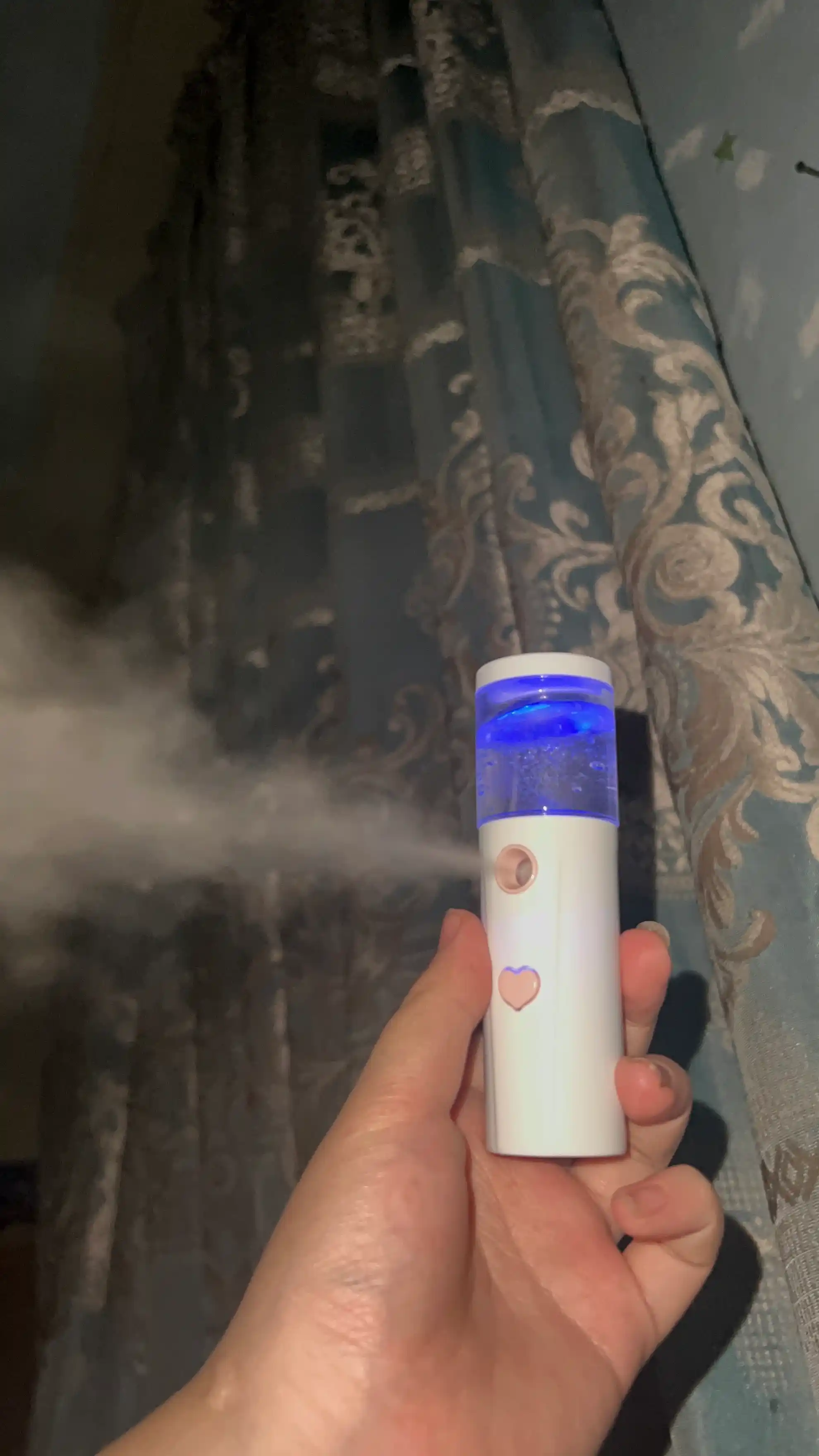 Nano mist sprey yuz va xona uchun, USB portativ namlagich, 30 ml, avtomatik o‘chuvchi