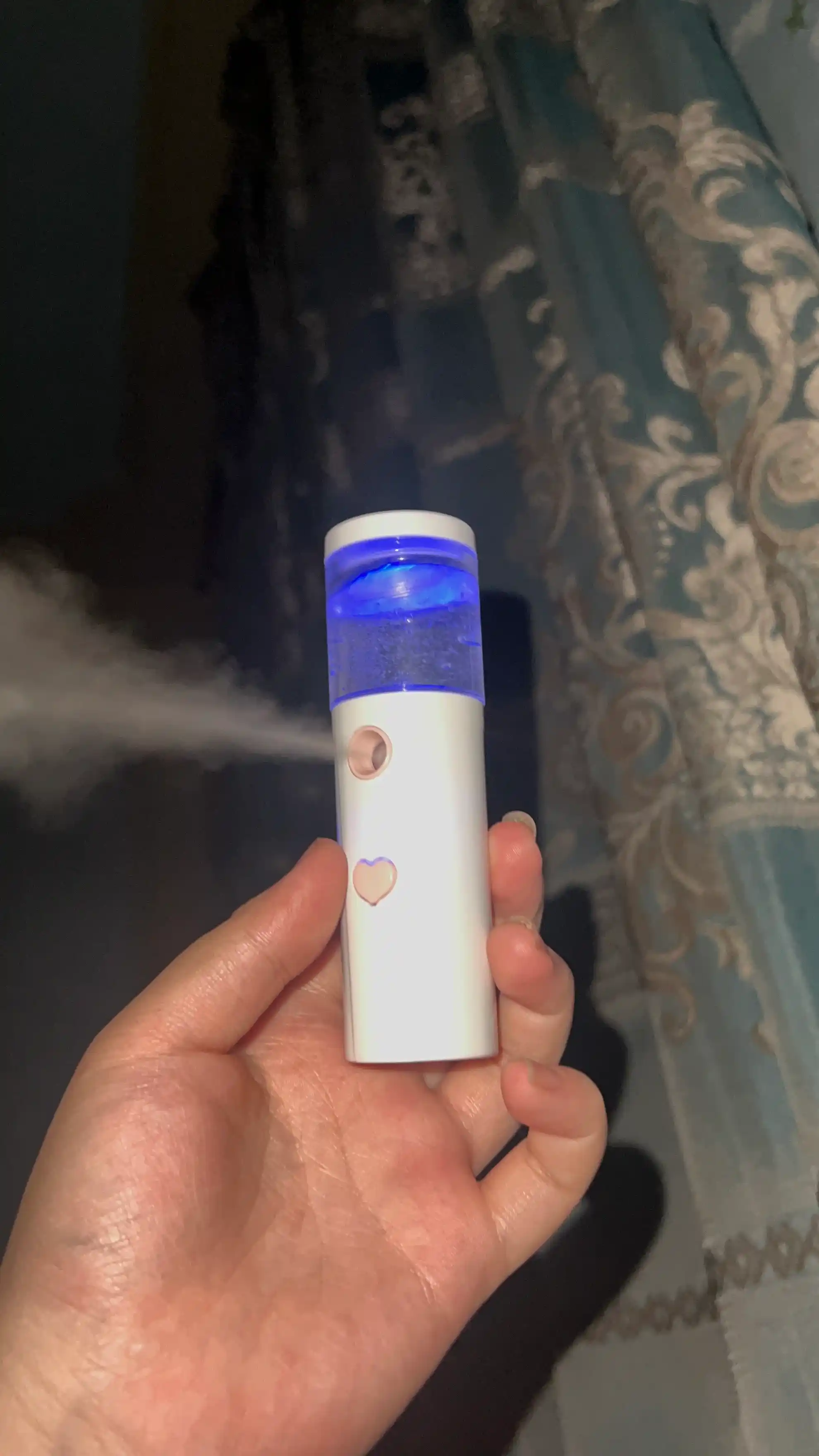 Nano mist sprey yuz va xona uchun, USB portativ namlagich, 30 ml, avtomatik o‘chuvchi