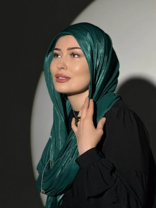 Organza sharf ayollar uchun, o'lchami 175x75 sm - 