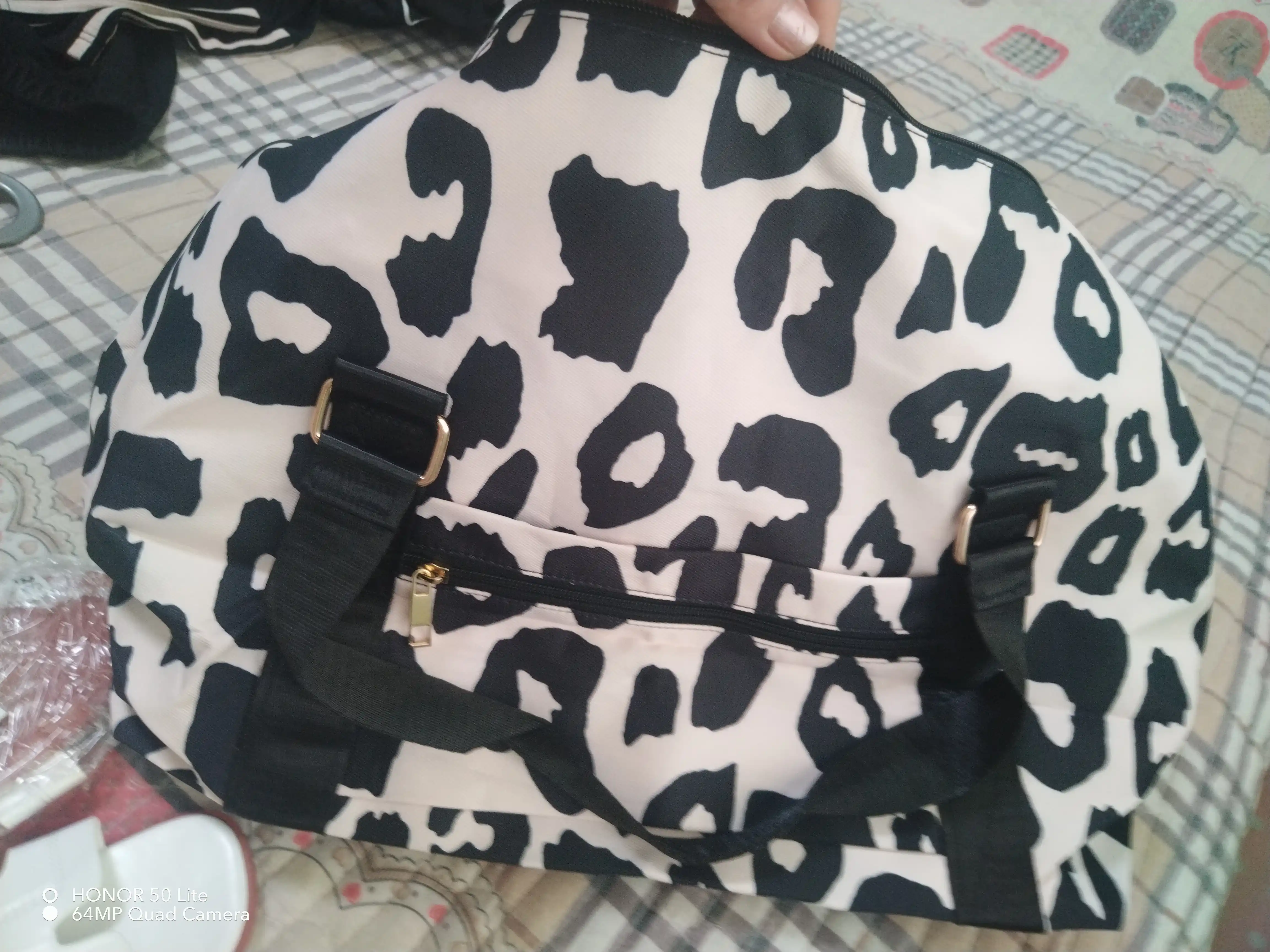 Fitness, basseyn, sayohat uchun ayollar uchun sayohat, sport, leopard sumkasi