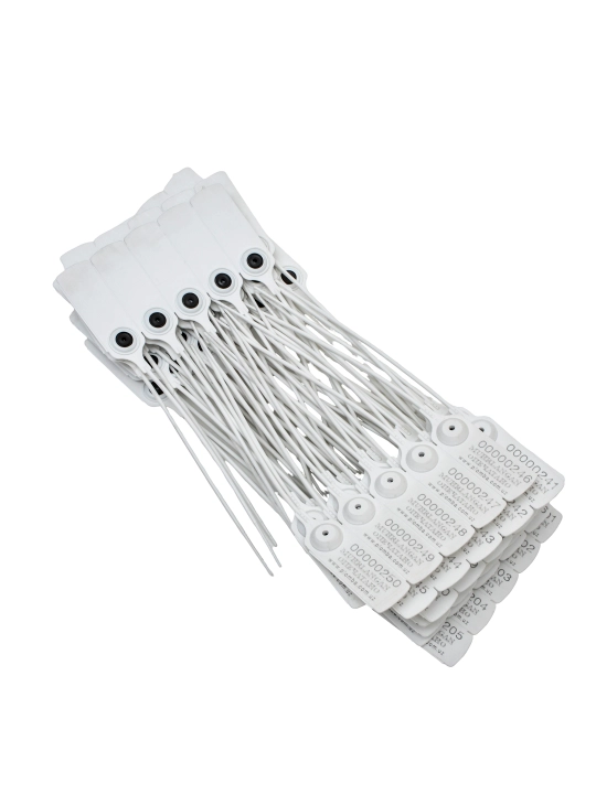 Plastik plombalar "Xitoy 0012", qadoqda 100 dona - 