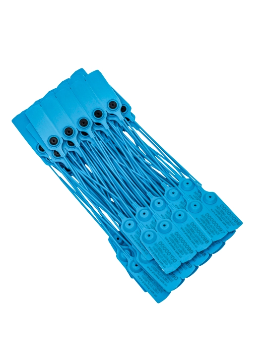 Plastik plombalar "Xitoy 0012", qadoqda 100 dona - 