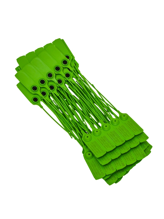 Plastik plombalar "Xitoy 0012", qadoqda 100 dona - 
