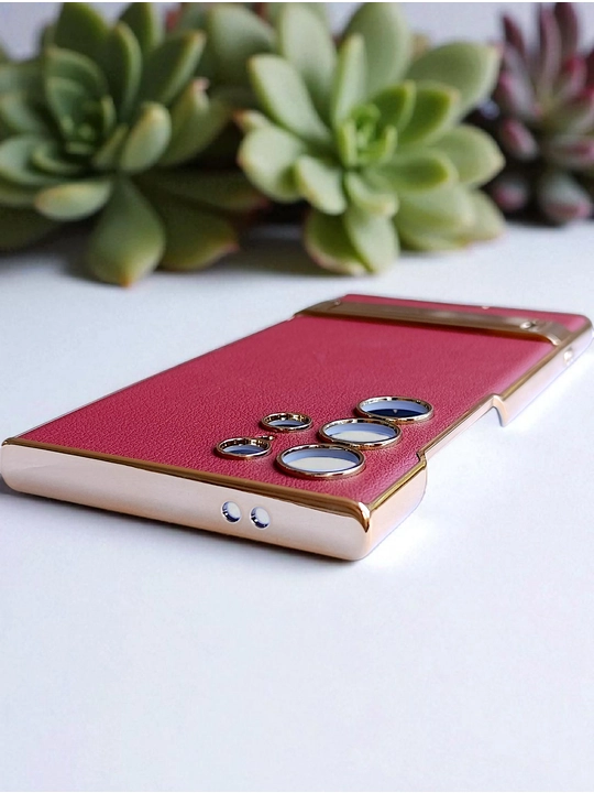 Samsung S23, S24, S25 Ultra uchun charm teksturali egiluvchan Samsung g‘ilofi