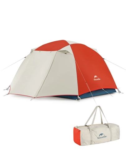 Палатка Naturehike Cloud-Creek 2–3 местная, оранжевая, 210×270×115 см