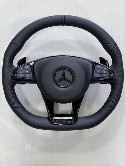 Руль Mercedes-benz 205 (black pioano)