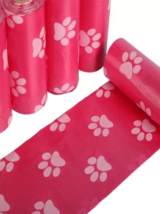 20 рулонов для сбора мусорных мешков на открытом воздухе