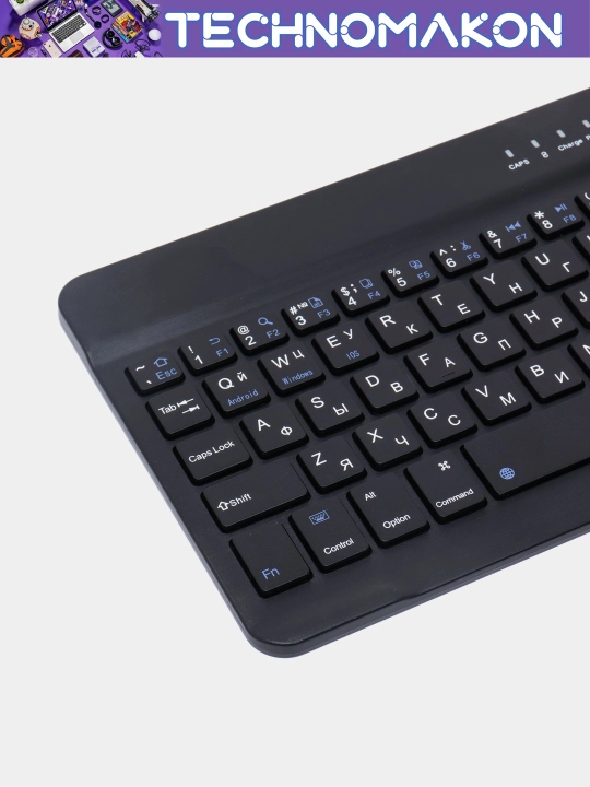 Simsiz mini klaviatura va sichqoncha, planshet va kompyuter uchun, Bluetooth, Slim, ENG