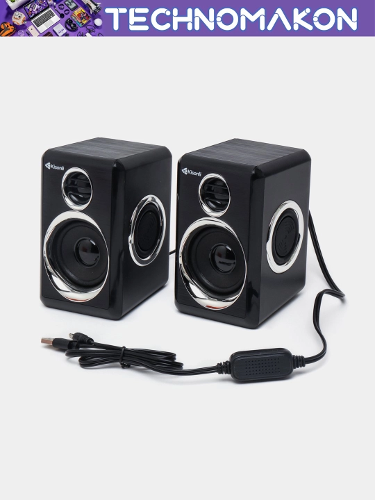Kisonli T-005 kompyuter kolonkalari, stereo kolonka
