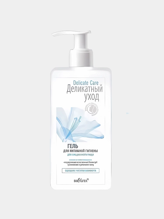 Гель для интимной гигиены Delicate Care, 255 мл, Белита