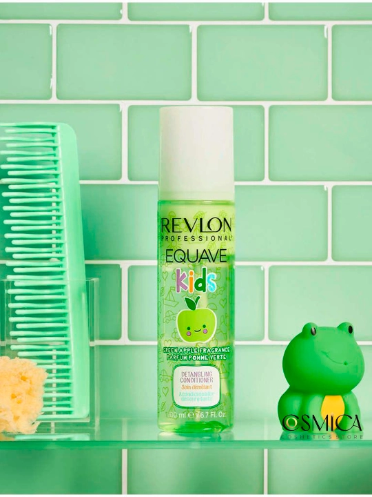 Revlon EQUAVE KIDS APPLE DETANGLING CONDITIONER несмываемый кондиционер для детей, 200 мл
