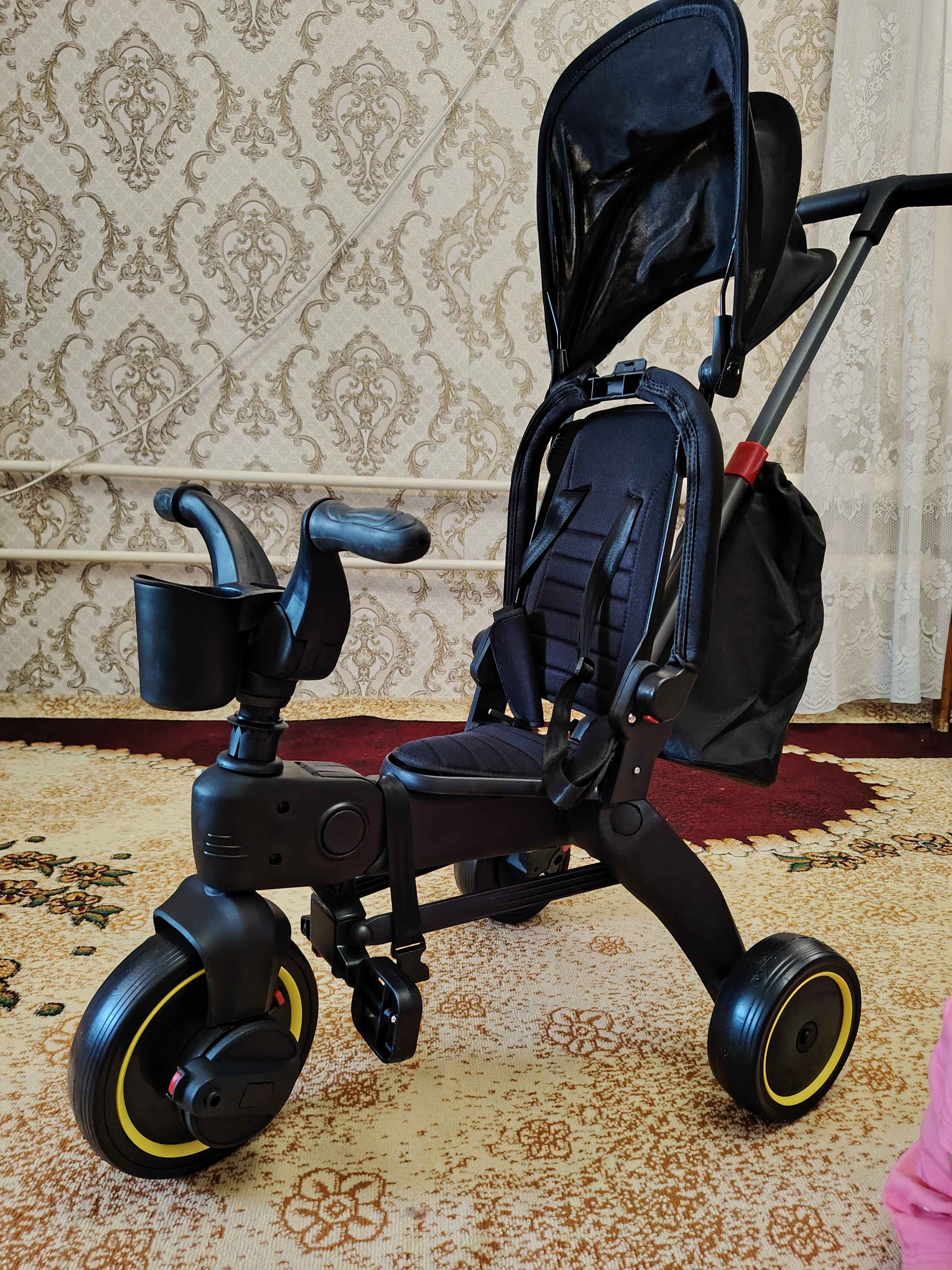 Bolalar velosiped aravachasi Luxmom S7, bolalar kolyaskasi, bolalar velosipedlari