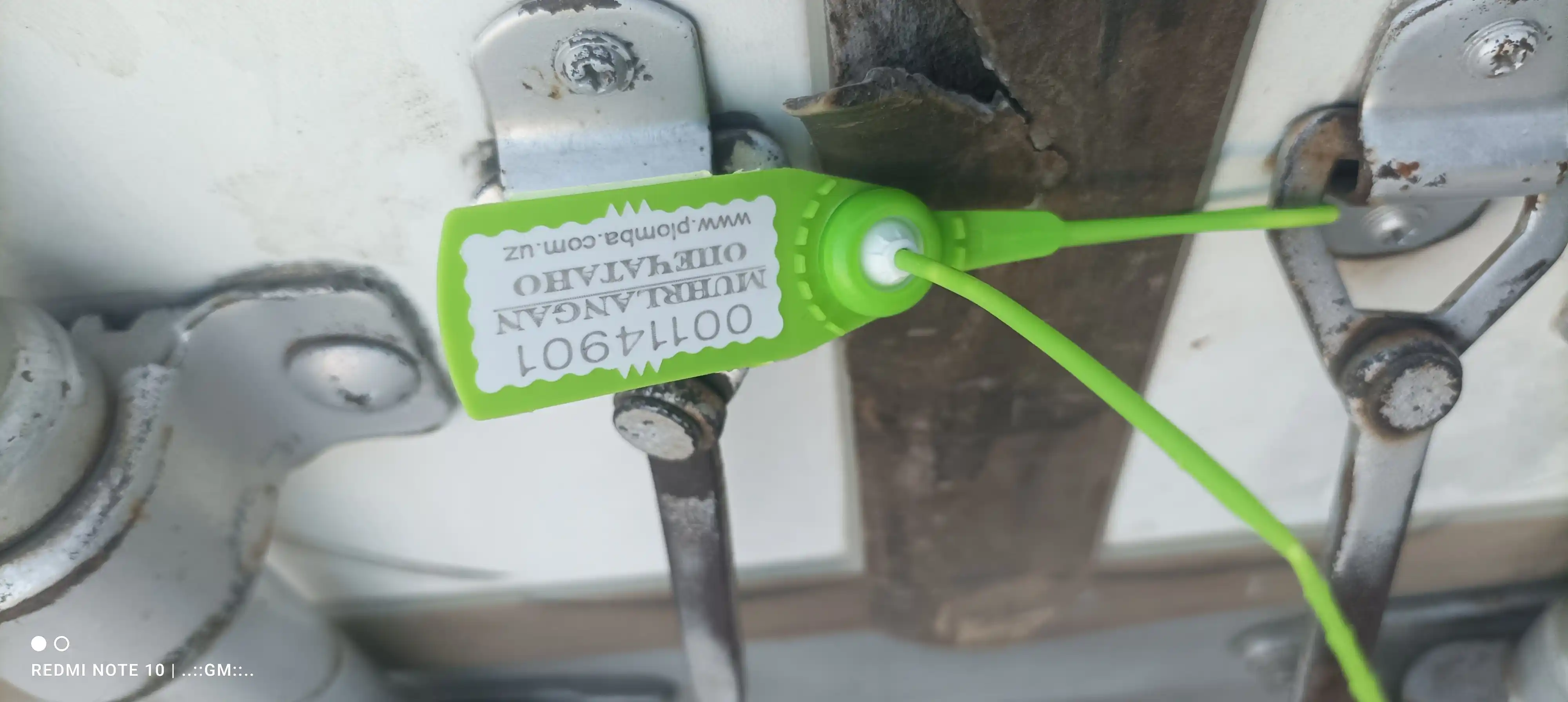 Plastik plomba moddalari "Avangard 220", 100 dona paketda