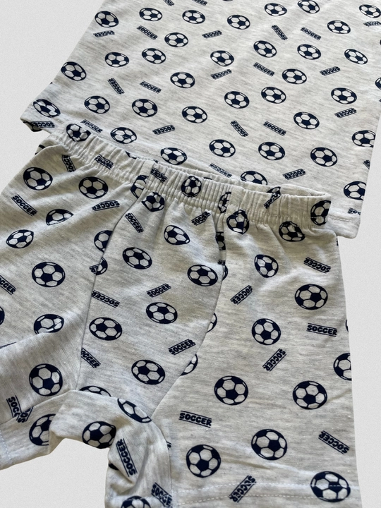 Комплект майка и трусики для мальчиков из хлопковой ткани
