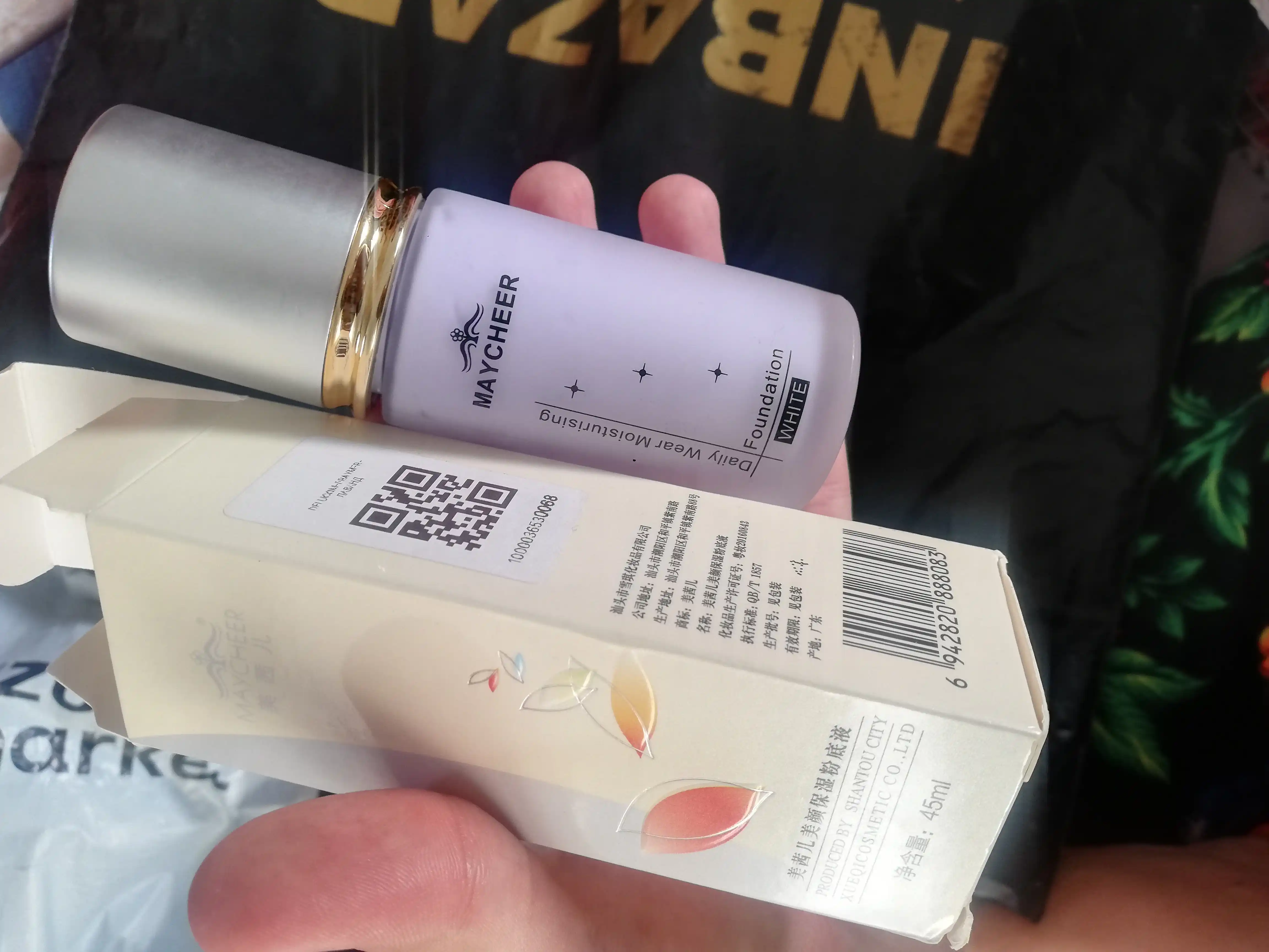 Praymer, Maycheer professional bo'yanish bazasi, namlovchi suyuqlik bazasi, 45 ml