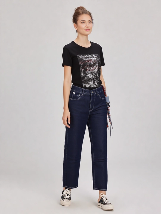 Ayollar uchun keng jinsi shimlar koreyscha casual High Waist erkin kesim S–2XL