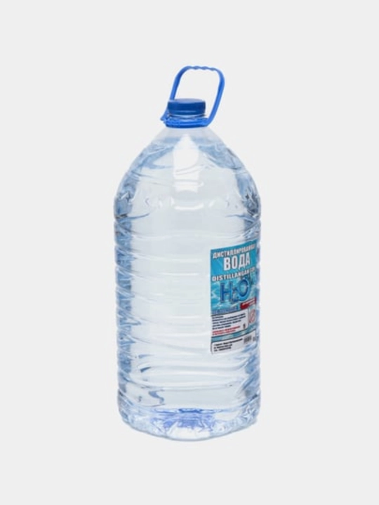 10-1000 litrlik 100% distillangan texnik suv – avtomobil, akvarium va namlagichlar uchun