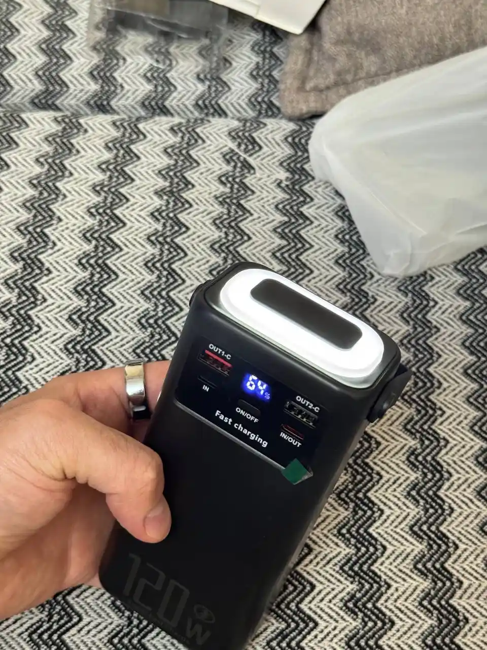 Tez zaryadlanuvchi tashqi akkumulyator, power bank 30000, 50000, 80000, 100000