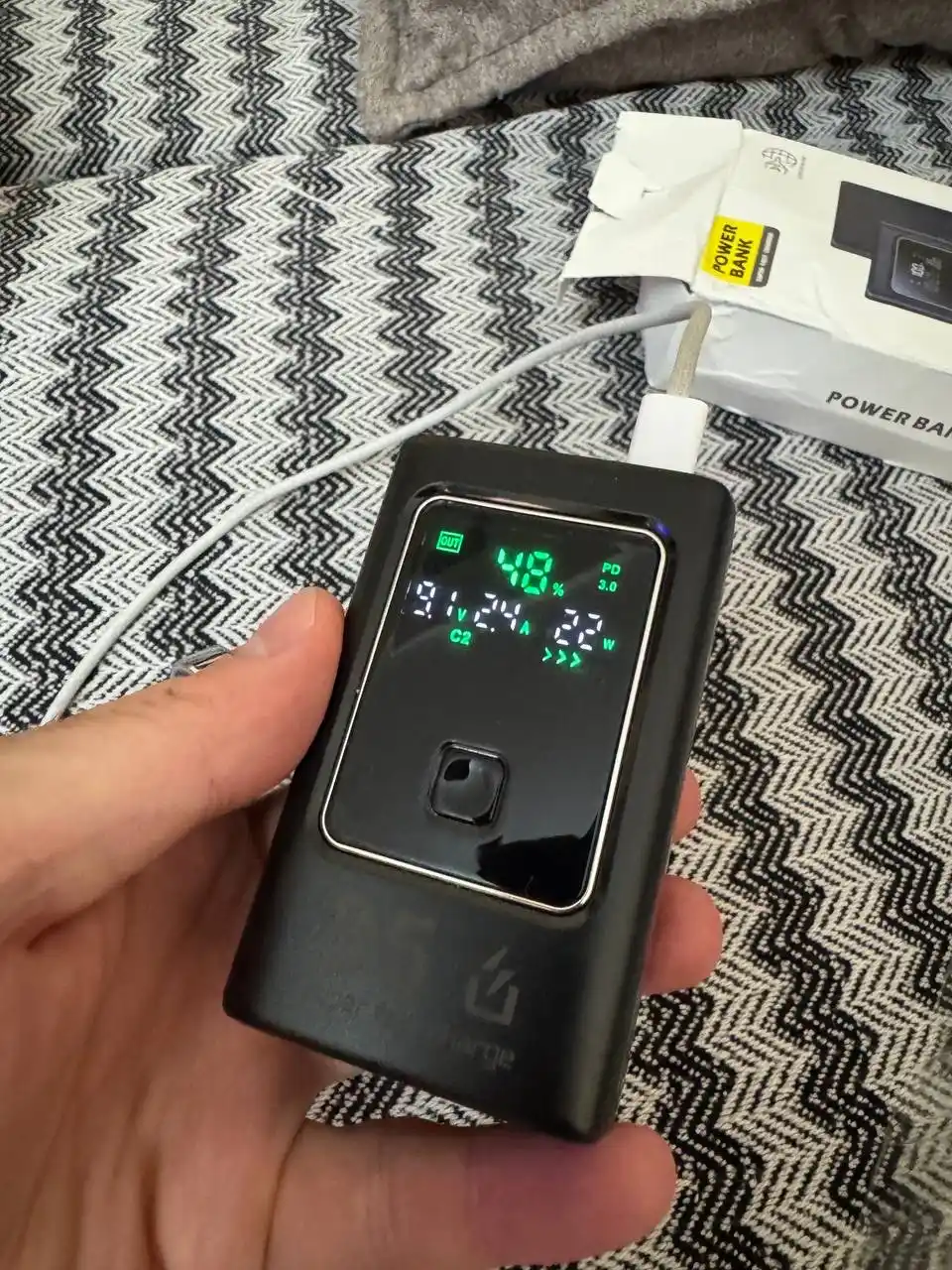 Power Bank tez zaryadlovchi bilan 10000, 20000 arzon pover bank tashqi akkumulyator
