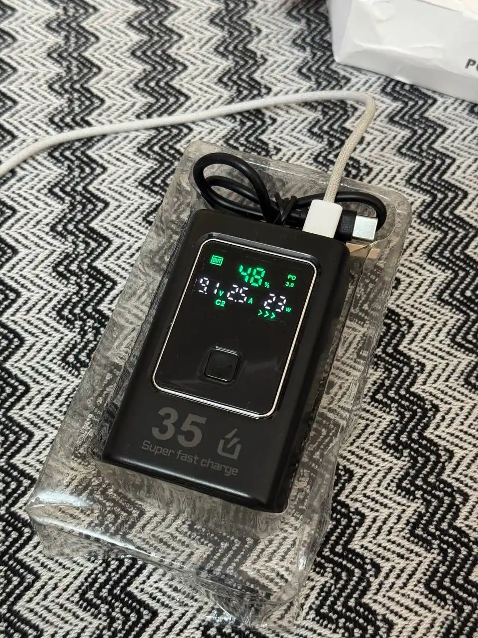 Power Bank tez zaryadlovchi bilan 10000, 20000 arzon pover bank tashqi akkumulyator