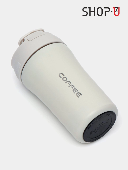 Choy va qahva uchun zanglamaydigan po'latdan tayyorlangan termosli krujka, 520 ml gacha