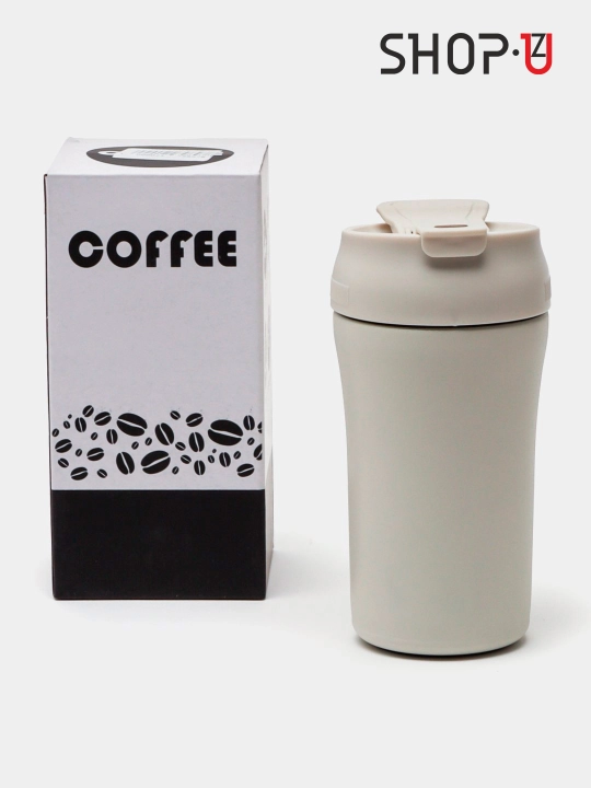 Choy va qahva uchun zanglamaydigan po'latdan tayyorlangan termosli krujka, 520 ml gacha