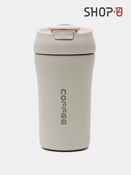 Choy va qahva uchun zanglamaydigan po'latdan tayyorlangan termosli krujka, 520 ml gacha