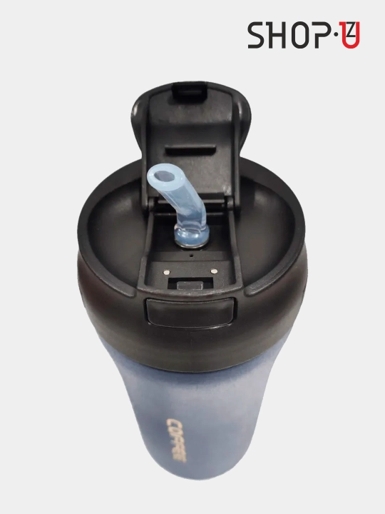 Choy va qahva uchun zanglamaydigan po'latdan tayyorlangan termosli krujka, 520 ml gacha