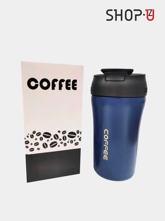 Choy va qahva uchun zanglamaydigan po'latdan tayyorlangan termosli krujka, 520 ml gacha